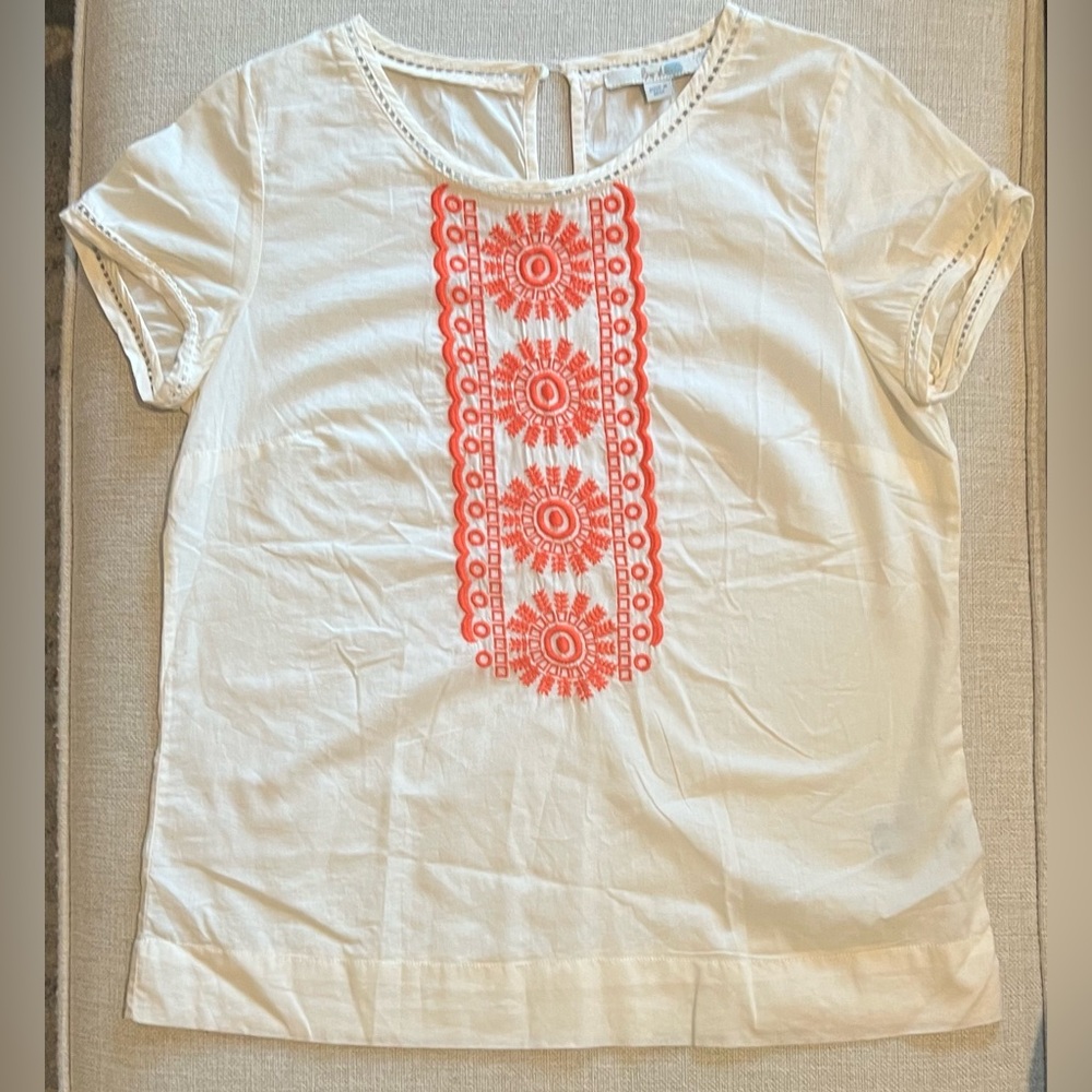 Women’s Boden, short sleeve shirt, size 4